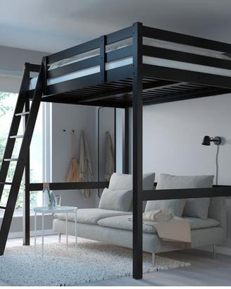 letto ikea soppalco Storå