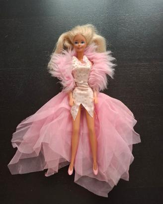 Abito Barbie Super Star vintage 1988