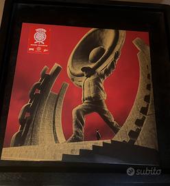 Vinile 60 Hz 2 Split Gold/Red Signed Dj Shocca