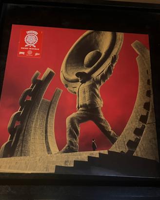 Vinile 60 Hz 2 Split Gold/Red Signed Dj Shocca