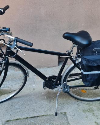 Bici BMB da uomo in alluminio con borsoni laterali