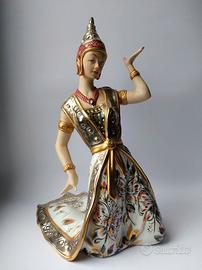 Porcellana Danzatrice Orientale Mario Alparone h31