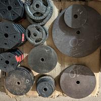 Set pesi in ghiasa + accessori vari