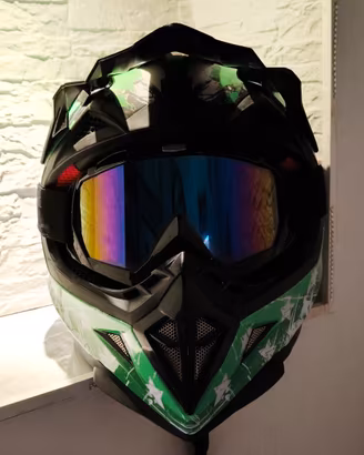 casco motocross 