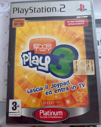 Play 3 videogioco PlayStation 2 con 12 giochi