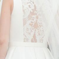 Abito da sposa di boutique di alta moda