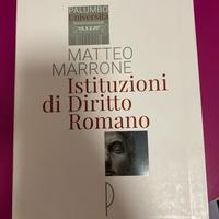 MATTEO MARRONE ISTITUZIONI DI DIRITTO ROMANO