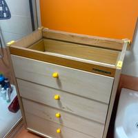 Mobile fasciatoio foppapedretti