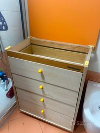 Mobile fasciatoio foppapedretti