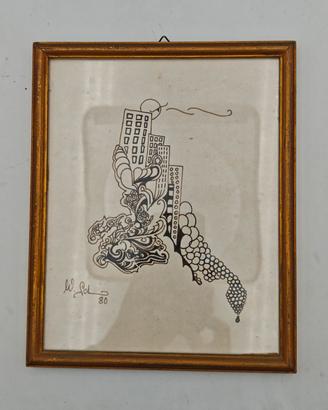 Disegno Originale Inchiostro/China Anni 80