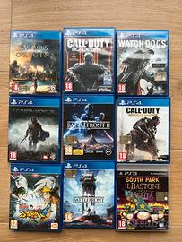 VIDEOGIOCHI PS4 e PS3, south park, naruto, cod