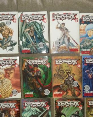 Berserk Manga 1-24 Dark Horse Condizioni Perfette