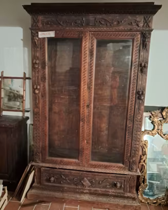 Mobili antichi libreria vetrina  IN OFERTA