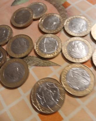 vari monete in lire