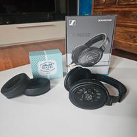 Sennheiser hd 660s2 con pad dekoni e cavo nu
