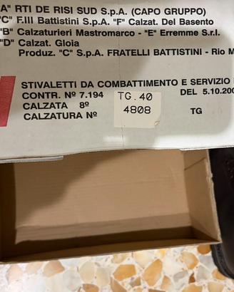 Stivaletti da militare