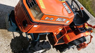 Trattore Kubota  con motozappa pos trincia aratro