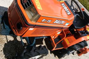 Trattore Kubota  con motozappa pos trincia aratro