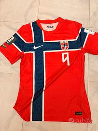 Maglia da calcio taglia L della norvegia