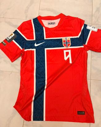 Maglia da calcio taglia L della norvegia