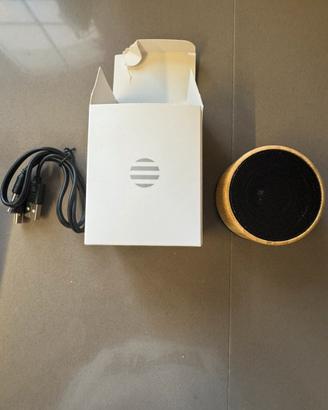 Mini Cassa Bluetooth in Legno / Bambù -