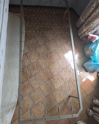 Coppia di reti letto singole, a molle 