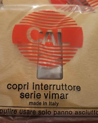 copri interruttore ottone bronzo
