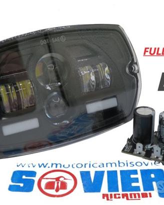 Faro Full Led Vespa 50 Special con Convertitore e
