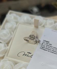 Anello oro e diamanti