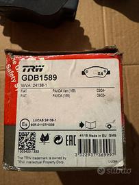 Pastiglie freno Panda