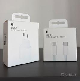NUOVI Apple Cavo 2M USB-C + Caricatore 20W 2026