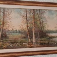 quadro un bosco - Autore Luca de Stefano