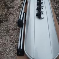 Box Baule Portapacchi Siluro Thule Portasci