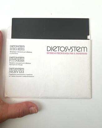Floppy disk 5,25” Dietosystem anni ’80