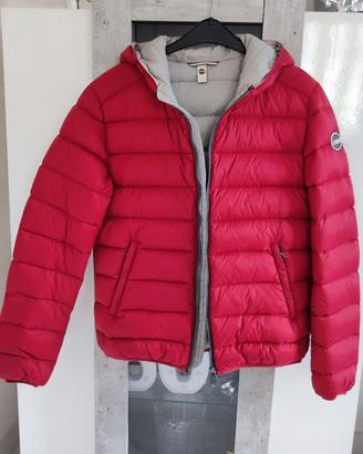 Piumino Colmar rosso con cappuccio Originale 
