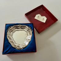 Vassoio argento silver  Royal Family nuovo