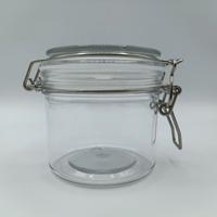 Vaso plastica chiusura ermetica - 100pz