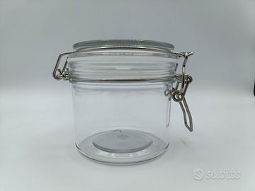 Vaso plastica chiusura ermetica - 100pz
