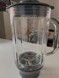 KENWOOD BICCHIERE FRULLATORE VETRO LAMA COPERCHIO