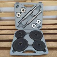 085M COPPIA MANUBRI PESI DOMYOS 20KG