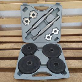 085M COPPIA MANUBRI PESI DOMYOS 20KG