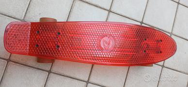 Skateboard rosso
