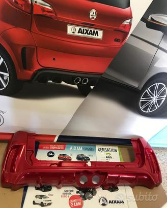Paraurti posteriore AIXAM