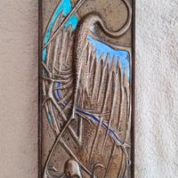 Scatola OTTAVIANI argento 925 smalto e palissandro