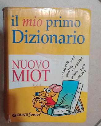 Il mio primo dizionario NUOVO MIOT - ed.Giunti  Ju