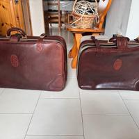 Valigie in vera pelle Vintage di alta qualità