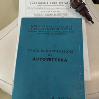 Fiat 128 rally libretto+compl