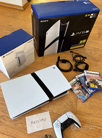 Sony PS5 Pro 2TB + Disc Drive + DualSense + Giochi