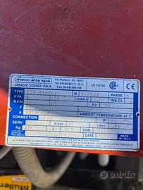 Generatore di corrente 60kw con centralina ats