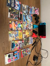 Nintendo switch con giochi 